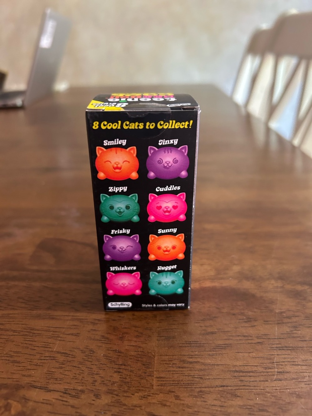 Teenie Needoh Cool Cats 3-Pack - Orange & Hot Pink - Picture 4 of 4